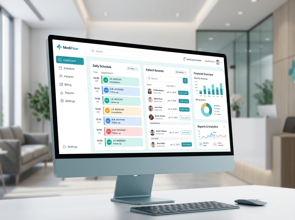 Software CoreMed para gestão de clínicas e consultórios